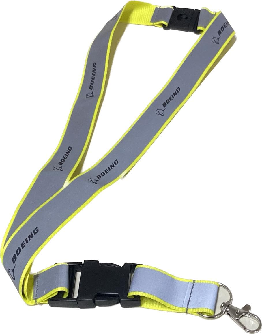 Lanyard Boeing - Modelo Reflectivo